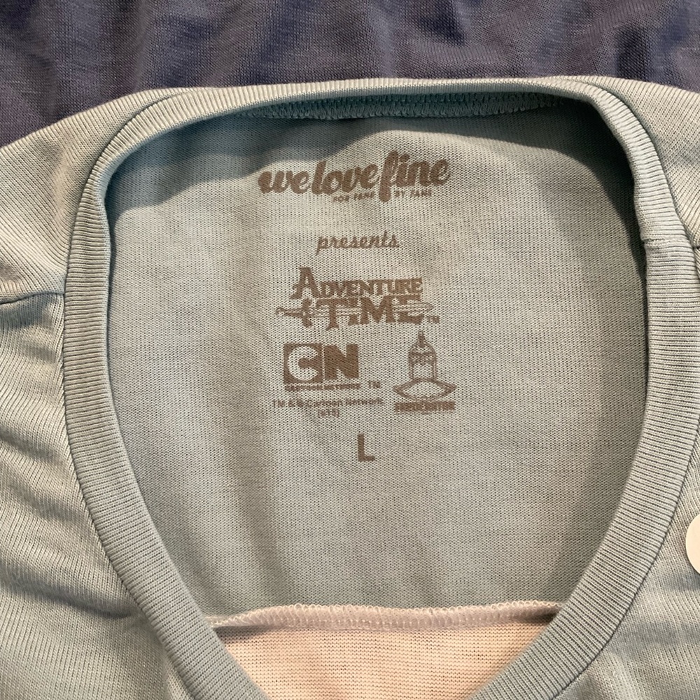 WeLoveFine x Adventure Time Ice Ice Hacci Sweater Lg Ice Queen Cartoon Network - Picture 4 of 4